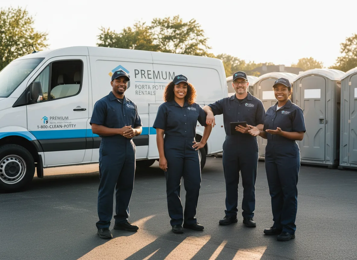 VIP Portable Toilets company in Rhodes, MI